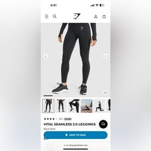 Gymshark Vital Seamless 2.0 Leggings